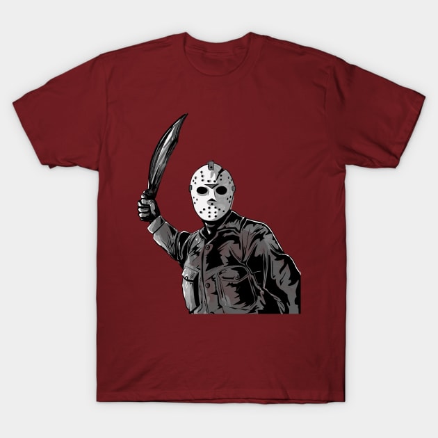 Friday the 13th T-Shirt by Matt Blairstone